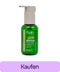 TUFI profi BioPeeling Fruit Acid Pediküre-Remover zur Erweichung rauer Fußhaut